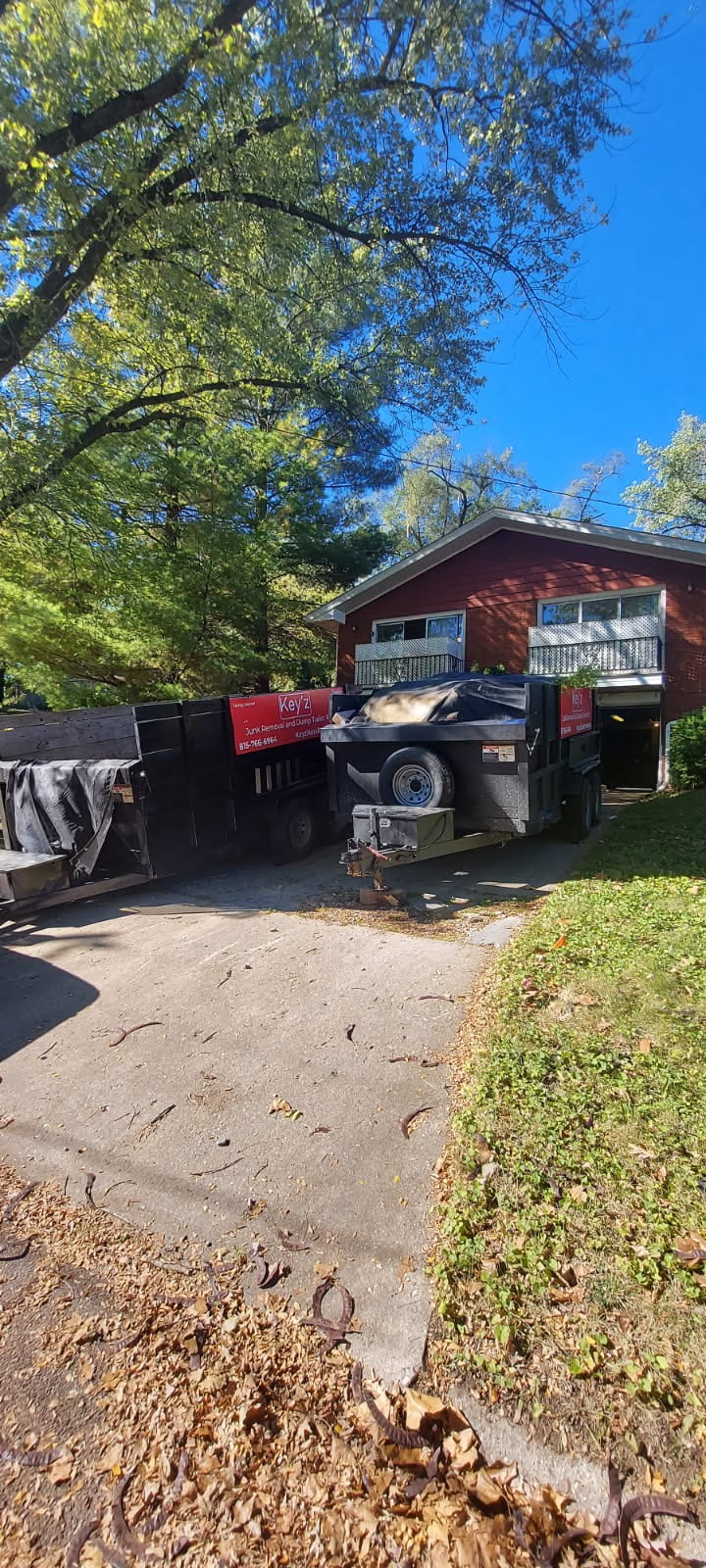 18-Yard Dump Trailer Rental project 2