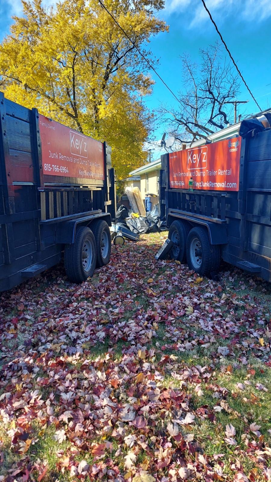 Two trailers, one big cleanout